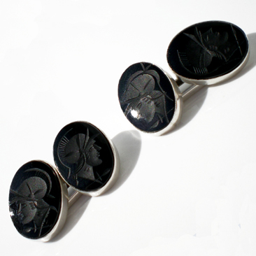 ONYX-SILVER-ROMAN-INTAGLIO